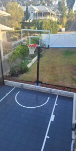 how much cost build basketball court