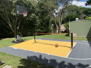 best surface for home basketball court