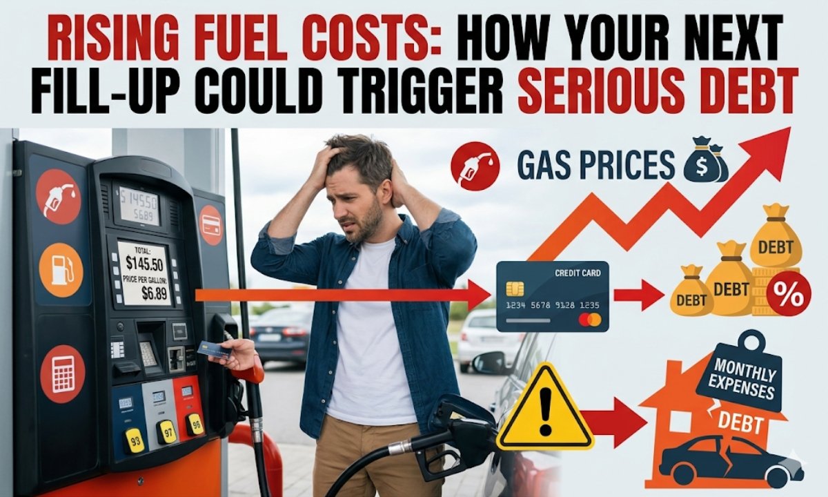 Rising Fuel Costs: How Your Next Fill-Up Could Trigger Serious Debt