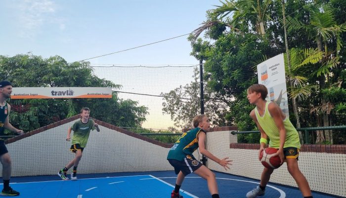 outdoor basketball court tiles