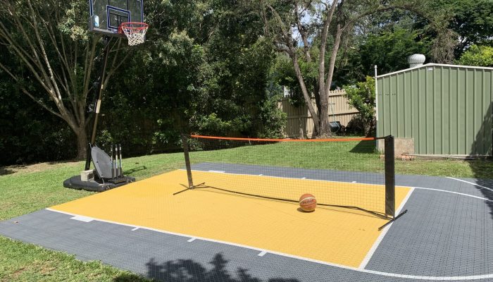 best surface for home basketball court